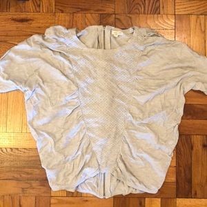 Short sleeve sweater